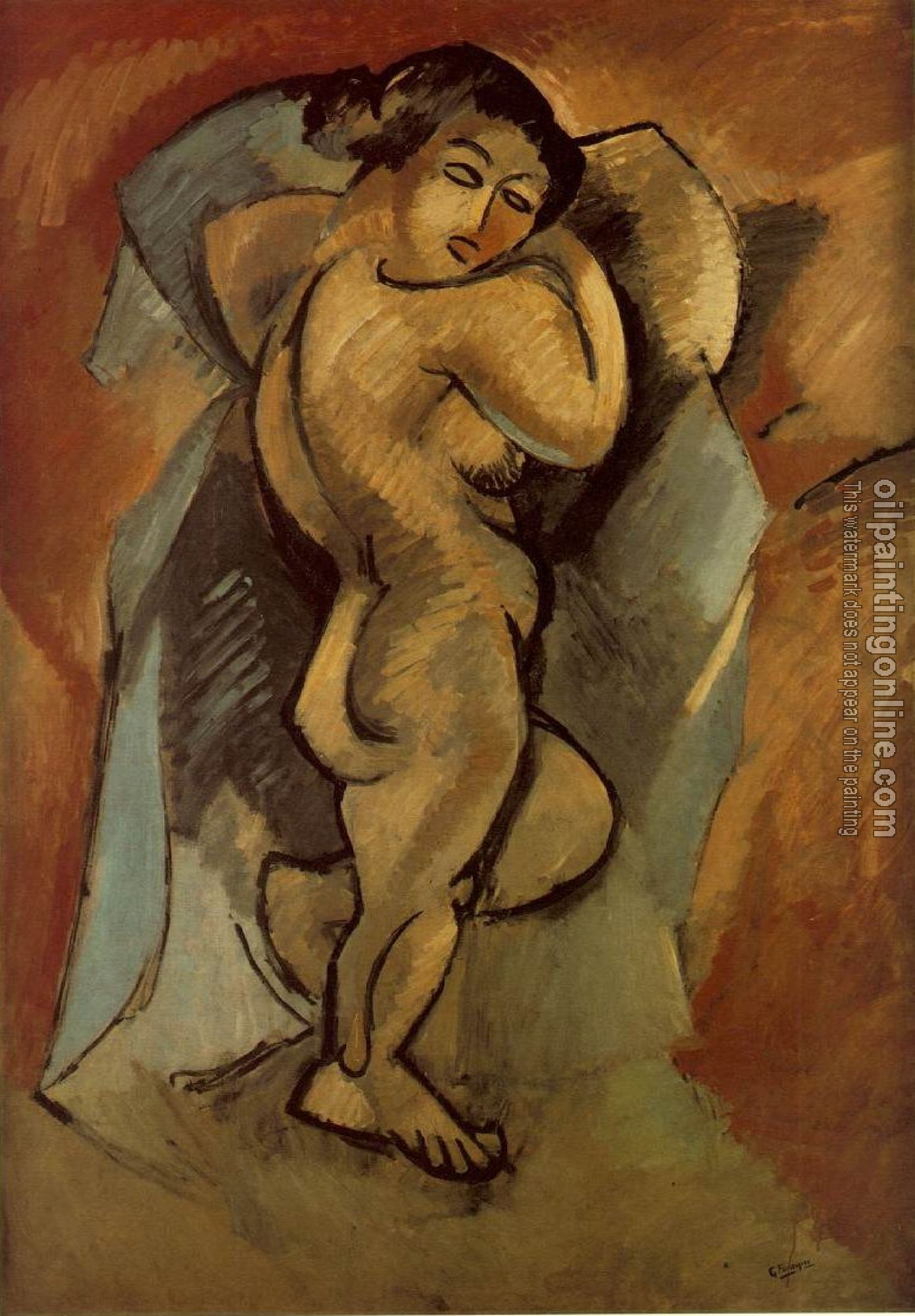 Georges Braque - Gran desnudo